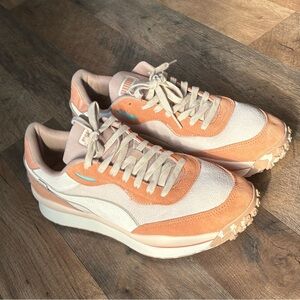 Puma Style Rider Men’s Sneakers- Coral and Cream